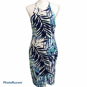 3/$30 tropical print summer dress. Sz 8